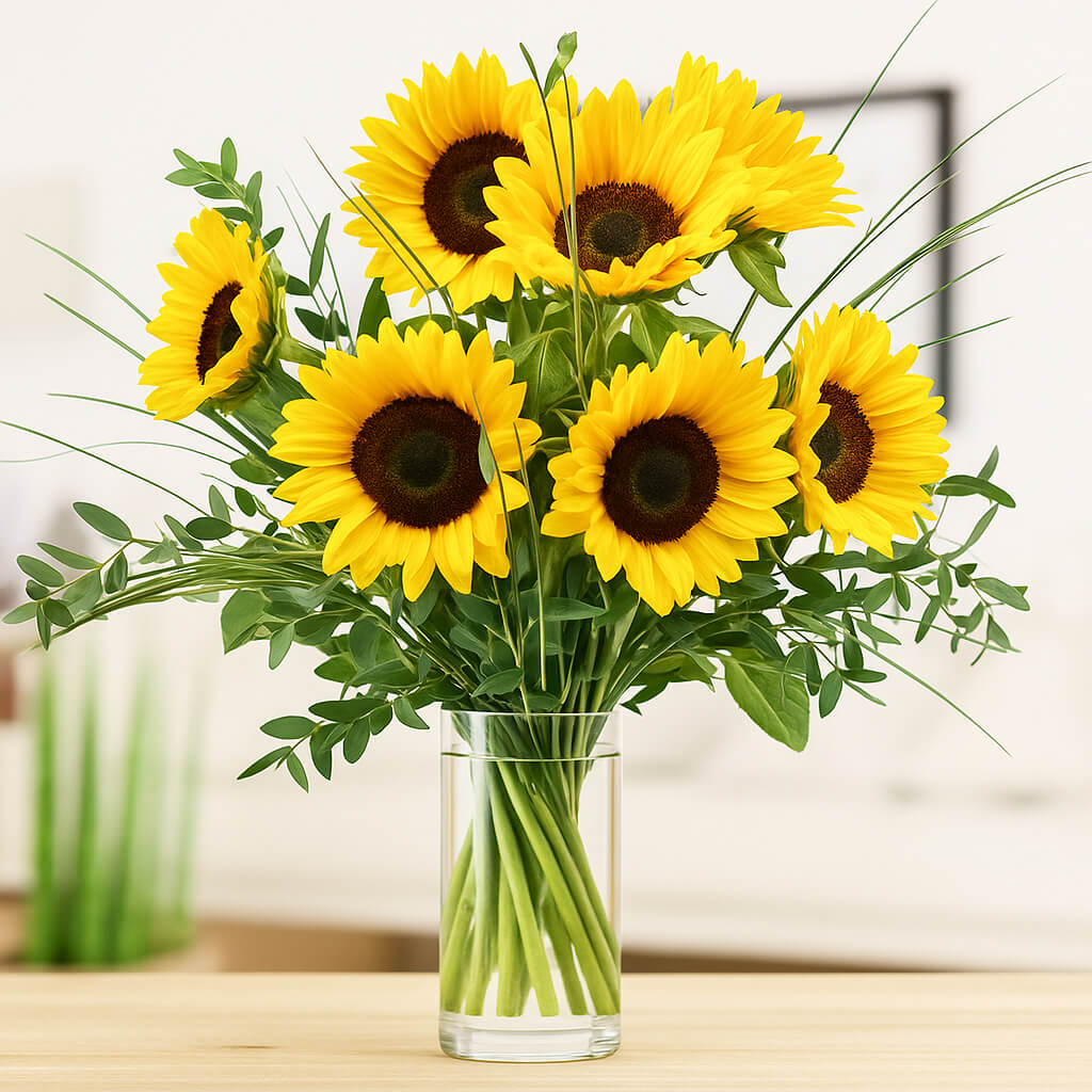 Sonnenblumen Dekoration