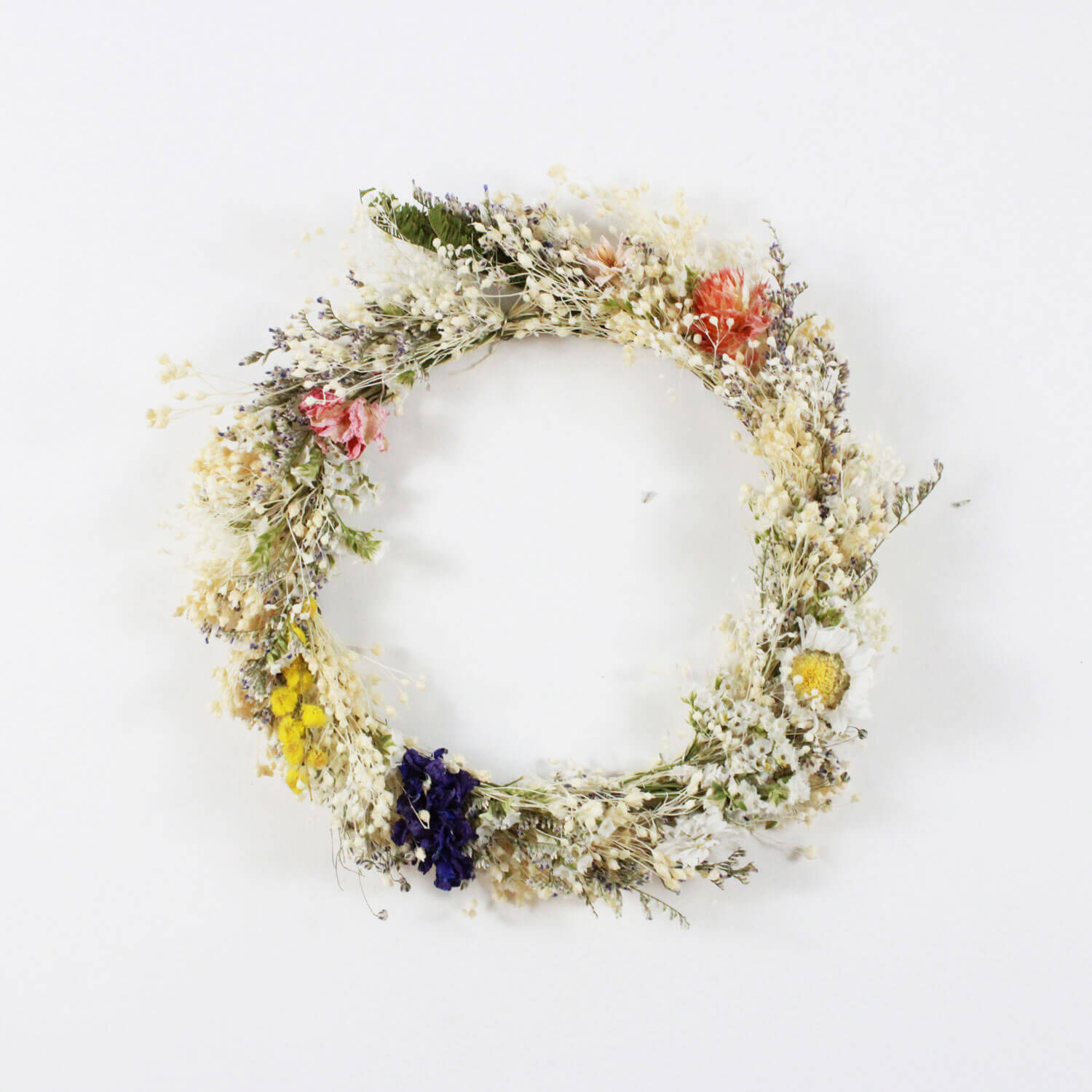 Trockenblumen-Kranz